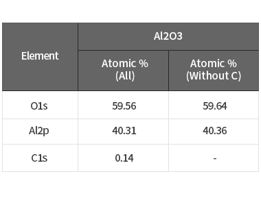 XPS Results